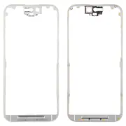 15 Pro Front Lcd Screen Bezel Frame for Iphone - Black