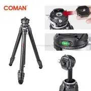 COMAN ZERO Y Carbon Fiber Camera DSLR Outdoor Travel Video Tripod Monopod Stand