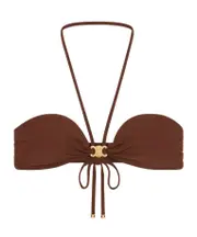 triomphe balconette top in matte jersey FR36,FR38,FR40 MACASSAR
