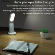 LED Desk Lamp Touch Dimming Adjustable Magnetic USB Reading Night Lamp Light