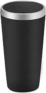 Car Trash Cup | 800ml Small Car Trash Can,Washable Rubbish Bin Cup Holder Garbage Can with Lid Press to Open for Storage Function Pochy