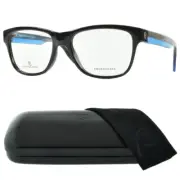 Alexander McQueen MCQ 0013 BTZ Square Black Full Rim Unisex Optical Frames