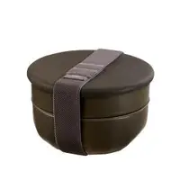 在飛比找WUZ屋子優惠-任2件8折｜TOAST RONDE 陶瓷便當盒-墨黑 (雙層