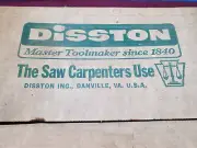 NIB Disston D-23 26" L Blade Saw 10pt Crosscut 5 1/2pts Lot of 2 New Saws in Box