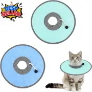 Cat Recovery Collar 2PCS Adjustable Neck Shield Protector Prevents Licking Wound