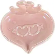 AKOOSY Ceramic Soap Dish for Bathroom Decorative Self Draining Swan Couple Soap Holder Stylish Countertop Organizer for Washroom Easy to Maintain Space Saving Design