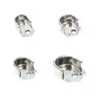 Closet Clothes Tube Support Holder Furniture Hardware Rod Holder for Clothing