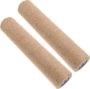 2Pcs Sturdy Cat Scratching Post Replacement Parts Tall Sisal Cat Scratch Pole for Indoor Cats DIY Cat Tree Accessories for Healthy Claw Exercise and Flexible Assembly