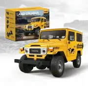 HG HG4-50 TRASPED 1/16 2.4G 4WD RC Car for TOYOTA Land Cruiser FJ40 1983 Rock Crawler LED Light Simulated Sound Off-Road
