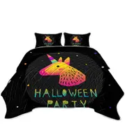 Simple Unicorn Halloween Party Coverlet