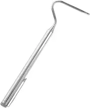 BUGUUYO Stainless Steel Snake Hook Extendable Reptile Handling Tool for and Management of Snakes and Wildlife