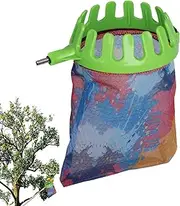 Fruit Picker Pole,High Place Fruit Picker With Nano Mesh Pocket Fruits Catcher Bag | Fruit Picking Ancillary Tool, Portable Catcher Bag for Harvest Picking Citrus Pear