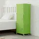 [特價]【藤立方】組合3格收納置物櫃(3門板+附輪)-綠色-DIY
