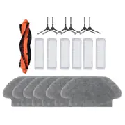 For Robot Vacuum S10 S12 T12 B106GL/ Mop 2S XMSTJQR2S / 3C B106CN Parts Accessories Main Side Brush Filter Mop