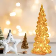 Light-Up Christmas Tree Figurine Decorative Party Xmas Festival Kid Gift Sparkle