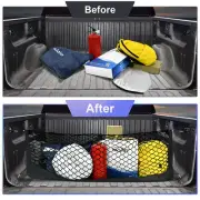 Envelope Vertical Style For 2022-25 Ford Maverick Rear Trunk Bed Mesh Cargo Net