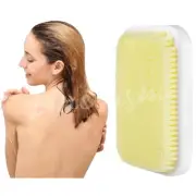 Wall Mounted Back Scrubber Large Exfoliating Brush With Self Adhesive Hook For S