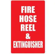 Fire Hose Reel & Extinguisher Sign - Small