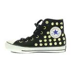 CONVERSE GOLD OHH CO N M O ON R 5 休閒鞋 球鞋 二十四 金色 鉚釘 黑色 日本直送