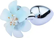 anal plug Medium Large Anal Toys Metal Butt Plug Pink Blue Flower Sex Toys For Women Men Anal Plug Adult Sex Products Intimate Goods anal plug