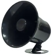 Outdoor Trumpet Car Horn Speaker - 5” Pa Horn Speaker w/ 8 Ohms Impedance, 15...