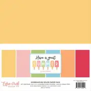 Echo Park Solids Collection Kit 12"X12"-Have A Great Summer 5A002L5L-1GMHR