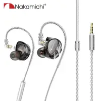 在飛比找PChome24h購物優惠-【NAKAMICHI】 MV101 動圈入耳式有線耳機