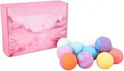WUISOLQP 12piece Indulge In Luxury Bath Gift Set For Relaxing And Nourishing Spa Experience Spa Essentials Bath Bombs Set