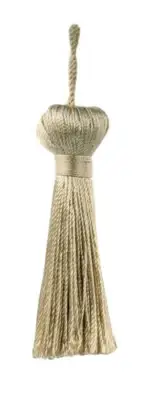 Sandstone Light Beige Petite Key Tassel/3" Tassel/Style BT3 (11309) Color: A10