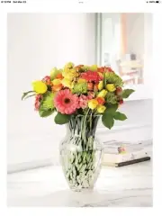 Hand Blown High Quality, Unique Glass Vase from Poland-Decorative Clear- NIB