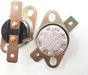 10Pcs 250V/10A 75C Degree KSD 301 Temperature Controller Switch/Thermal Protector Normally Close Open