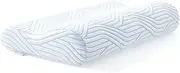 [TEMPUR] 83300230 Pillow, Original Pillow, Smart Cool, White, Cool, Firm, Gentle Fit from Head to Neck, Back and Side Possible, Supports Comfortable Sleep, Queen S Height Approx. 3.1 inches (8 cm),