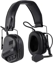 Outdoor Airsoft Shooting Combat Tactical Headset - Black Without Noise Reduction Function