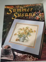 Summer Susans Leisure Arts Cross Stitch Pattern Leaflet #2460