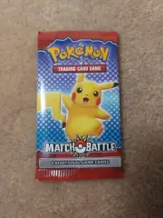 2022 McDONALD'S HAPPY MEAL POKEMON MATCH BATTLE 4 CARD PACK, SEALED
