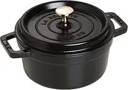 [STAUB] 40509-487-0 Cocotte Round 20cm Black