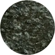 24'' Round All-Weather Granite Restaurant Table Top in Uba Tuba Finish