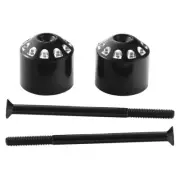 Pair Handlebar Grips Cap Plug End Fit For Can-Am Ryker 900 Rally Sport 2019-2024