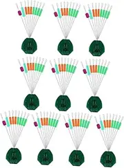 SUPVOX 10pcs Fishing Line Stoppers Fishing Cord Float Plug Prevent Tangles for Relaxed Experience Accessory for Enthusiasts Mid Design