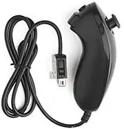 Nunchuck Controller for Nintendo Wii/Wii U Video Game. (Black)