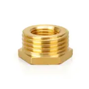 Brass Hose Fitting 1/8" 1/4" 3/8" 1/2" 3/4" BSP Male to Female Coupler Adapter