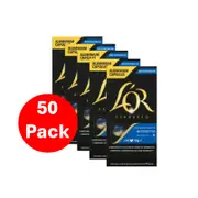 L'or Espresso Decaf Ristretto Intensity 9 Coffee Capsules 50 Pack