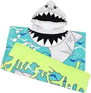 TOYANDONA Super Soft Baby Bathrobe Hood Fun Designs Boys and Girls Bath Towel Quick Dry Comfortable Wrap