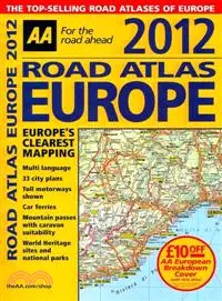 在飛比找三民網路書店優惠-AA Road Atlas Europe 2012