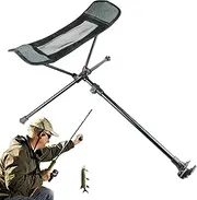 Outdoor Foot Rest,Retractable Chair Footstool - Lightweight Folding Retractable Footrest, Suitable for Outdoor Gardening, Fishing, Beach Hiking