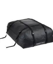 Amazon Basics Rooftop Cargo Carrier Bag, Black, 15 Cubic Feet