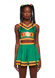 [Forplay] Lucky Clover Cheerleader Costume