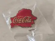 Vintage pin badge drink Coca-Cola Belarus rare