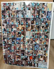 Uncut Sheet Making of Star Trek Next Generation Collector's Cards 1994 SkyBox