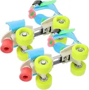 1 Pair Ice Skates Training Roller Skate Double Row Skate Shoe Adjustable Skate Shoe Adjustable Roller Skate Adjustable Skating Shoe Skate Shoe for Outdoor Skate Shoe for Sport